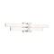 Z-Lite Zane Vanity, 2-Light, 25 In.W x 2.5 In.L x 5 In.H, Brushed Nickel/Frosted 1008-25W-BN-LED - alternate 1